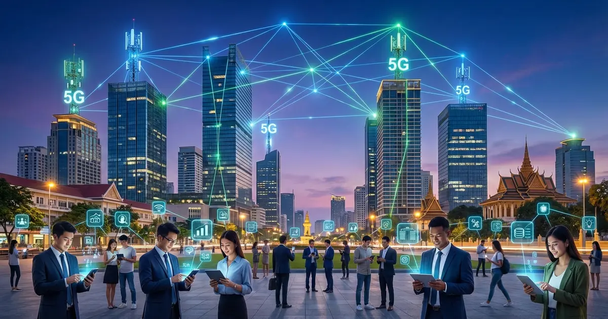 Featured image for 5G Network Rollout in Cambodia: Complete Guide 2026