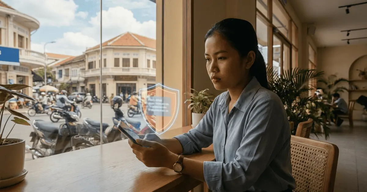Featured image for How to Protect Yourself from Online Scams in Cambodia 2026