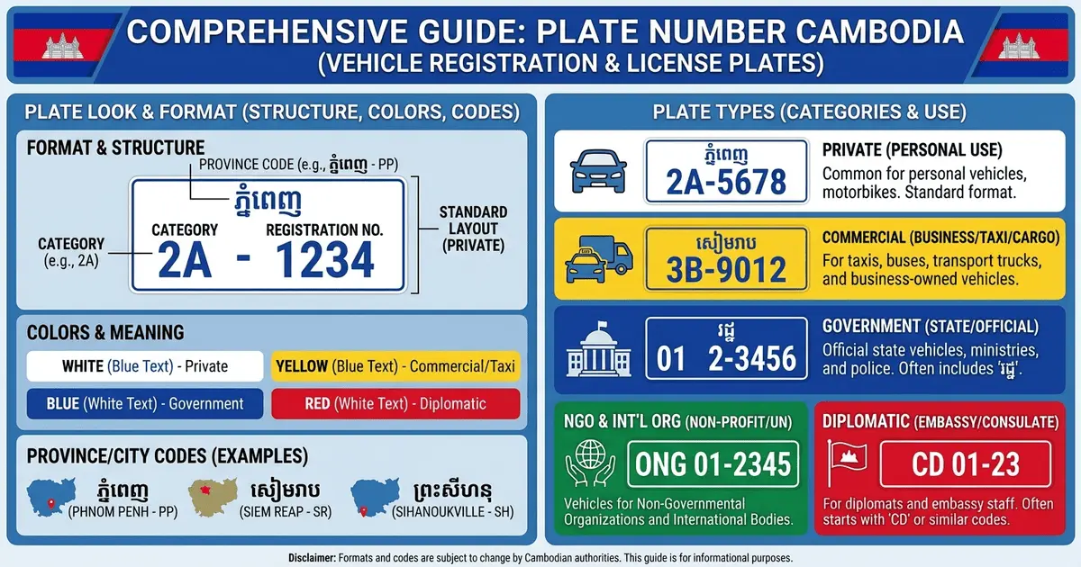 Featured image for ស្វែងយល់អំពីស្លាកលេខកម្ពុជា៖ មគ្គុទ្ទេសក៍ពេញលេញ